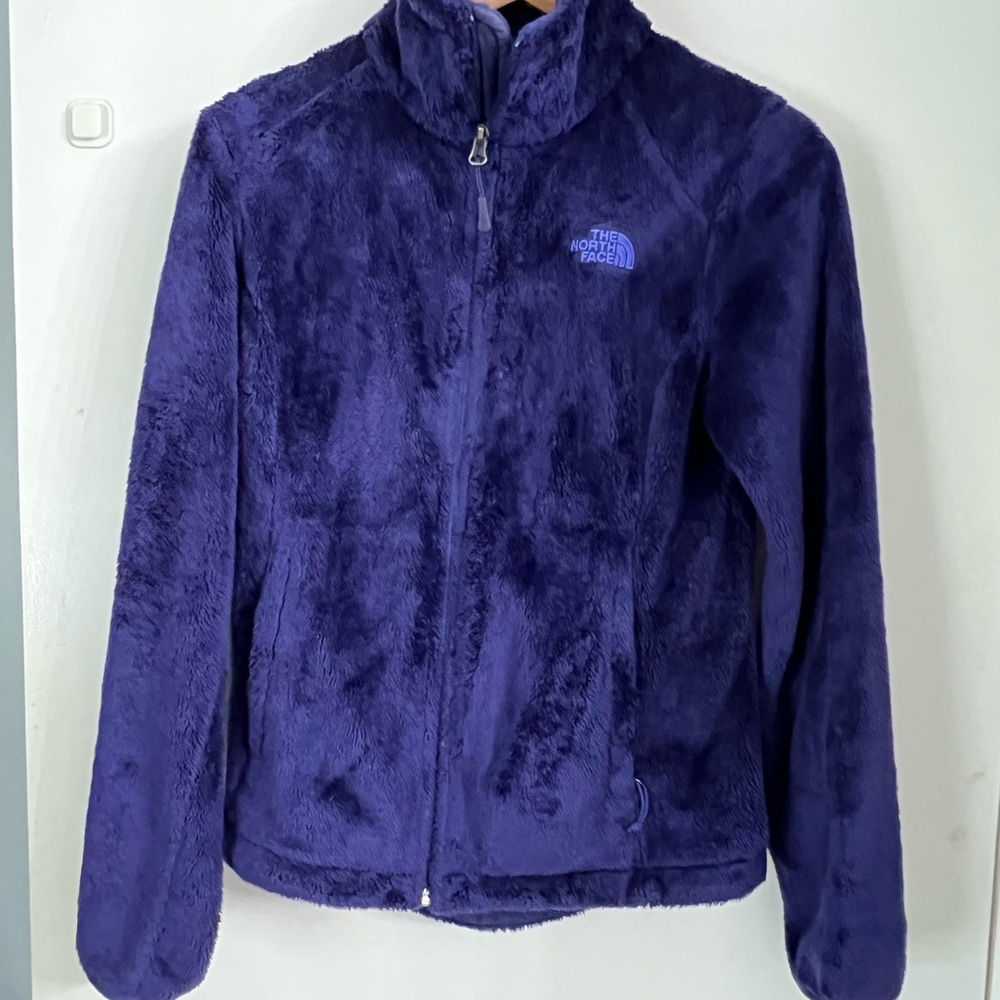 The North Face Osito Fleece Jacket in royal purple